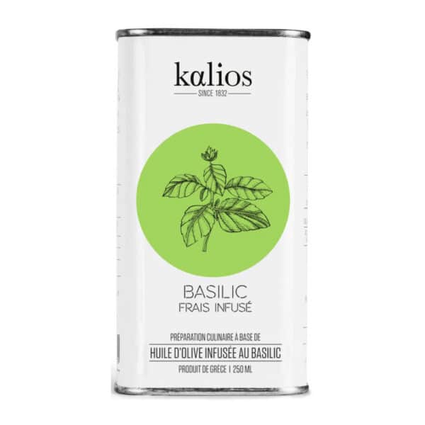Basil Infused Extra Virgin Olive Oil