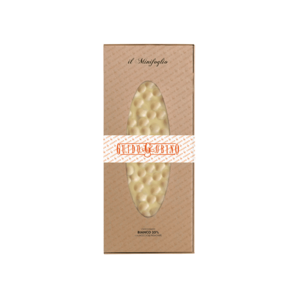 Minifoglio - White Chocolate with Piedmont Hazelnuts
