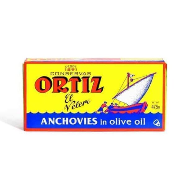 Small Cured Anchovy Fillets in Olive Oil