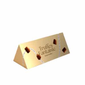Chocolate Truffles 'Gold Pyramid Stick'