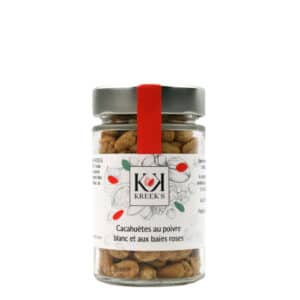 Peanuts with White Pepper & Pink Berries