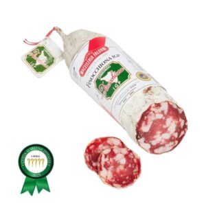 Salame Finocchiona I.G.P Gran Reserva, freshly sliced