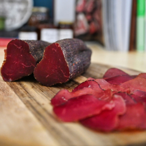 Local Beef Bresaola, freshly sliced